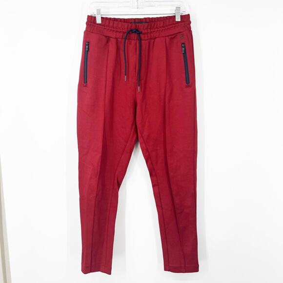 Scotch & Soda 22 Tapered Sweatpants Zipper Pockets - Picture 1 of 8